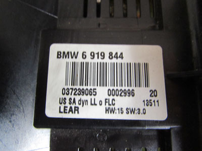 BMW Headlight Switch Controls Xenon w/ Fog lights 61316919844 E46 323i 325i 328i 330i M33